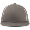 Pacific Headwear Graphite/White Momentum Team Cap