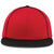 Pacific Headwear Red/Black Momentum Team Cap