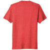 Port & Company Men's Bright Red Heather Tri-Blend Tee