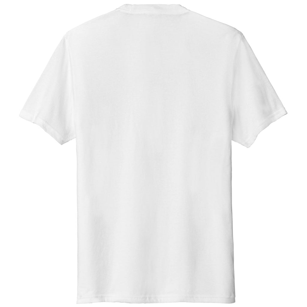 Port & Company Men's White Tri-Blend Tee