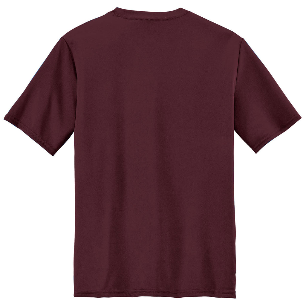 Port & Company Men's Athletic Maroon Performance Tee