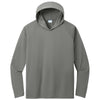 Port & Company Men's Charcoal Performance Pullover Hooded Tee