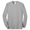 Port & Company Men's Ash Tall Long Sleeve Core Blend Tee