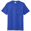 Port & Company True Royal Bouncer Pocket Tee