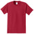 Port & Company Men's Red Essential Pocket Tee