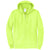 Port & Company Men's Neon Yellow Core Fleece Full-Zip Hooded Sweatshirt