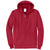 Port & Company Men's Red Core Fleece Full-Zip Hooded Sweatshirt