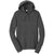 Port & Company Men's Dark Heather Grey Fan Favorite Fleece Pullover Hooded Sweatshirt