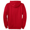 Port & Company Red Ultimate Full Zip Hooded Sweatshirt