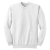 Port & Company White Ultimate Crewneck Sweatshirt