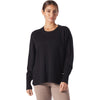 Glyder Women's Black Elevated Knit Crew