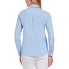 Perry Ellis Women's Little Boy Blue Heathered Woven Shirt