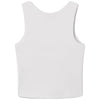 UNRL Women's White Performa Fitted Tank