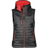 Stormtech Women's Black/True Red Gravity Thermal Vest