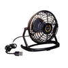 Primeline Black USB Powered Desk Fan