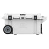 Pelican White Elite Wheeled Cooler - 80 Qt