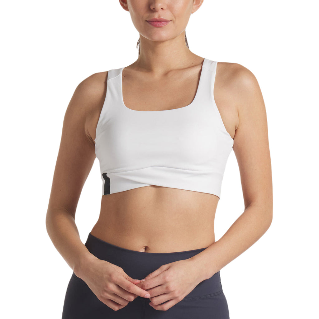 UNRL Women's White Performa Longline Bra