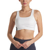 UNRL Women's White Performa Longline Bra