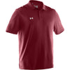 Under Armour Men's Maroon Performance Team Polo