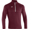 Under Armour Men's Maroon Team Scout II Quarter Zip