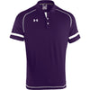 Under Armour Men's Purple/White Dominance Polo