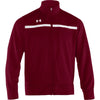 Under Armour Men's Maroon/White Campus Warm Up Jacket