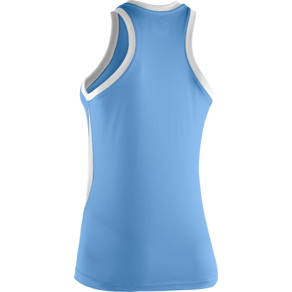 Under Armour Women's Carolina Blue Recruit Sleeveless T-Shirt