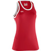 Under Armour Women's Red Recruit Sleeveless T-Shirt