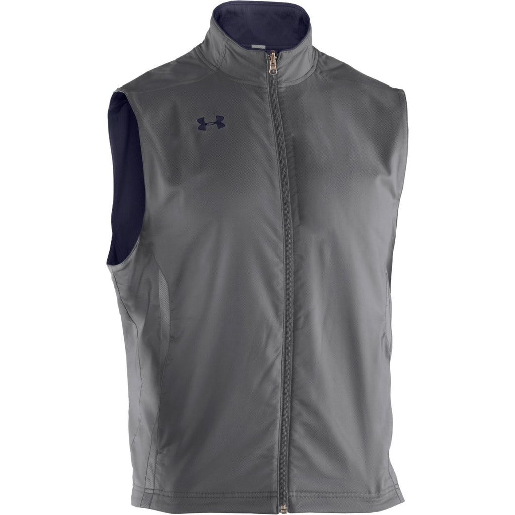 Under Armour Men's Midnight Navy Sideline Reversible Vest