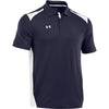 Under Armour Men's Midnight Navy/White Colorblock Polo