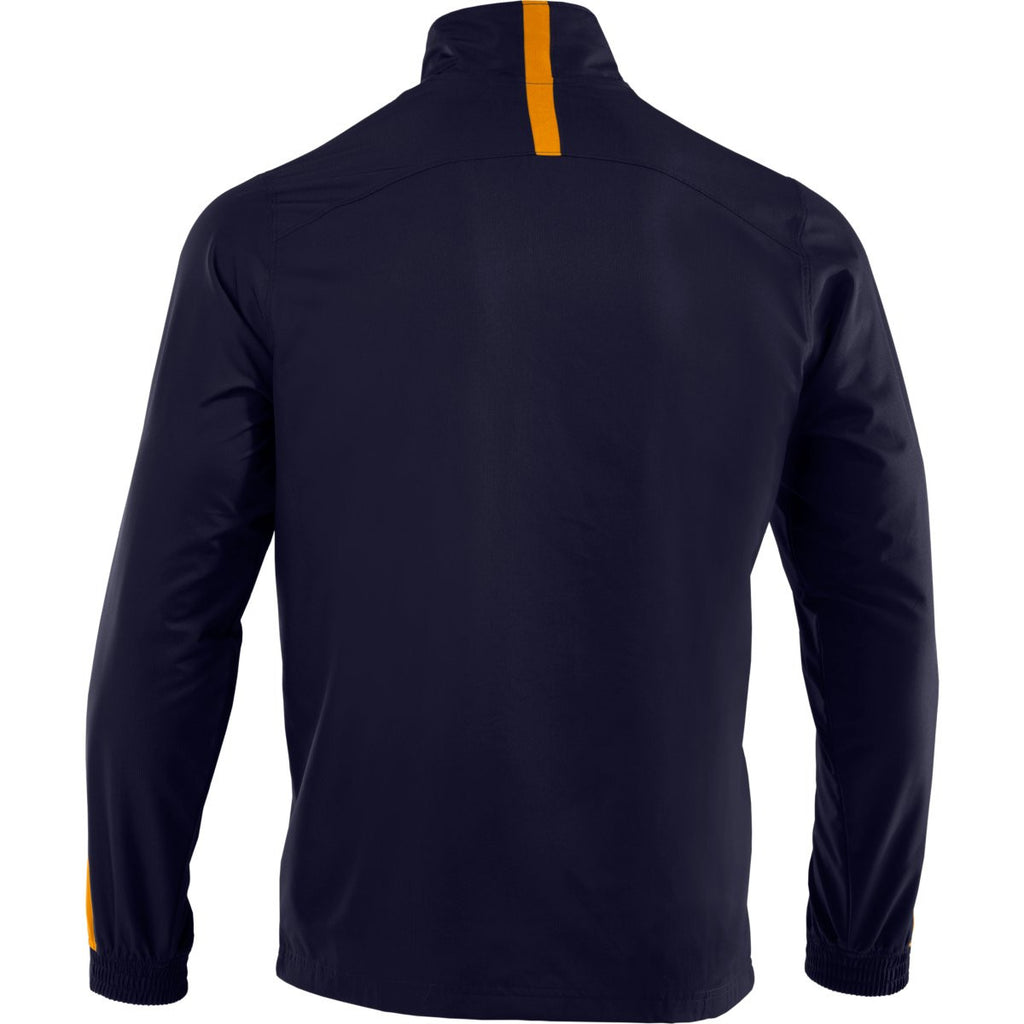 Under Armour Men's Midnight Navy/Steeltown Gold Essential Woven Jacket