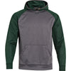 Under Armour Men's Carbon Heather/Forest Green Storm AF Colorblock Hoodie