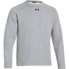 Under Armour Men's True Grey Rival Fleece Crew