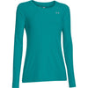 Under Armour Women's Aqueduct Turquoise UA Heatgear Alpha L/S T-Shirt