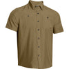 Under Armour Men's Beige UA Chesapeake S/S Shirt