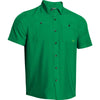 Under Armour Men's Green UA Chesapeake S/S Shirt