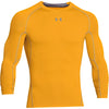 Under Armour Men's Gold HeatGear Armour L/S Compression Shirt