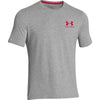 Under Armour Men's True Grey Charged Cotton Sportstyle T-Shirt