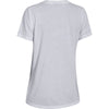 Under Armour Corporate Women's White S/S V-Neck Tee