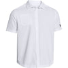 Under Armour Men's White Ultimate S/S Button Down Shirt