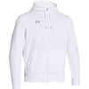 Under Armour Men's White Storm Armour Fleece Full Zip Hoodie