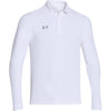 Under Armour Men's White Performance L/S Polo