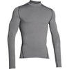 Under Armour Men's True Grey ColdGear Armour Compression Mock