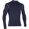 Under Armour Men's Navy ColdGear Armour Compression Mock