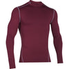 Under Armour Men's Maroon ColdGear Armour Compression Mock