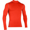 Under Armour Men's Dark Orange ColdGear Armour Compression Mock