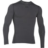 Under Armour Men's Carbon Heather ColdGear Armour Compression Crew