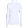 Under Armour Women's White Streaker Half Zip