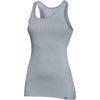 Under Armour Women's Grey Heather Tech Victory Tank