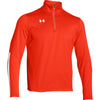 Under Armour Men's Orange Qualifier Quarter Zip